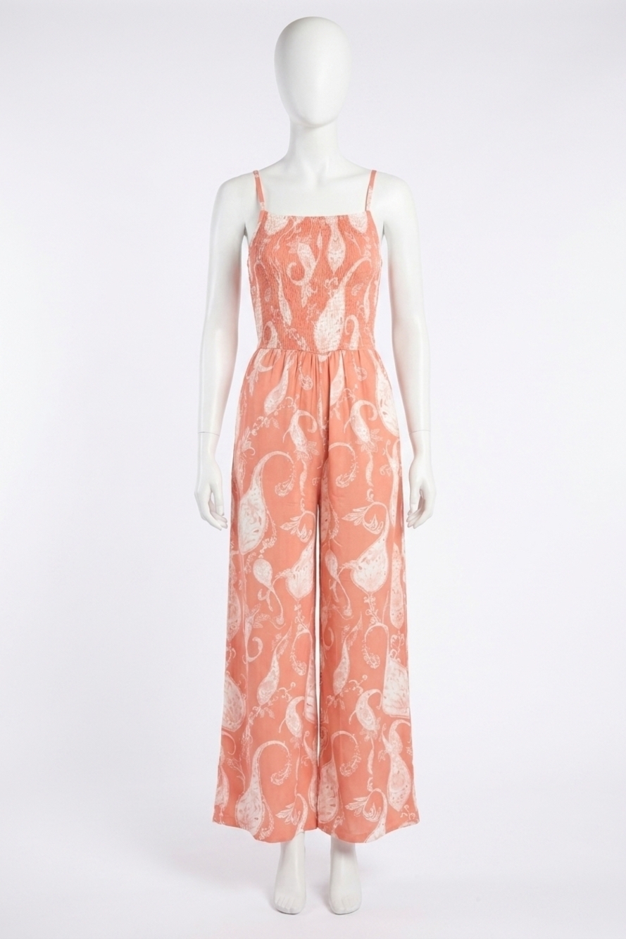 NEW ELAN rio jumpsuit in coral